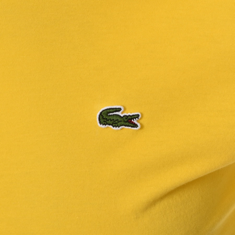 Alternative Image for ProductLacoste Crew Neck T Shirt Yellow3